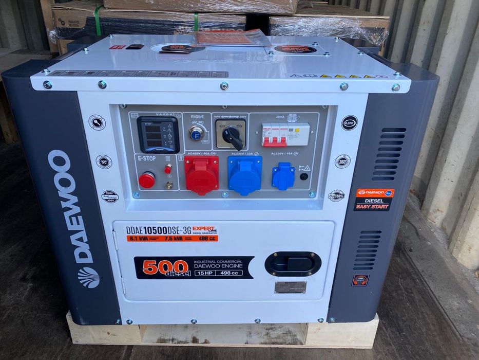 Генератор Daewoo DDAE 10500DSE-3G 8.1 KVA
