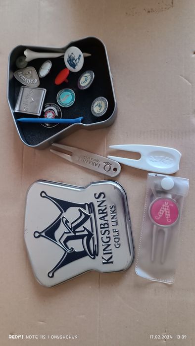 Um set  para o jogo de  GOLFE