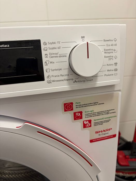 Pralka Sharp ES-NFA612DWB-PL Slim 6kg 1200obr/min