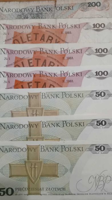 Sprzedam banknoty  z Polski