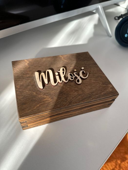 Pudełko na obrączki