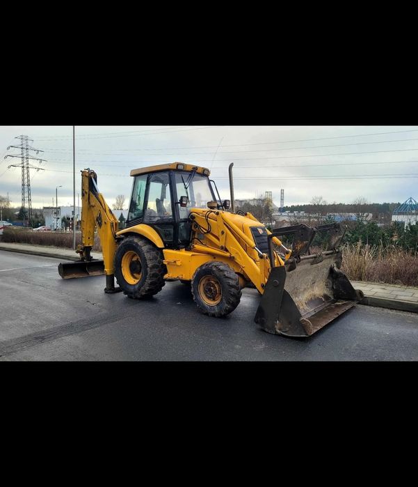 JCB 3CX Contractor 1997Rok Turbo Krokodyl Widły  Pływająca łyżka Cena Brutto Możliwy Transport