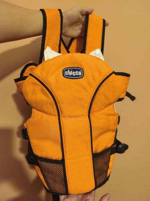 Слінг.Нагрудна кенгуру-переноска Chicco GO BABY для новонароджених.