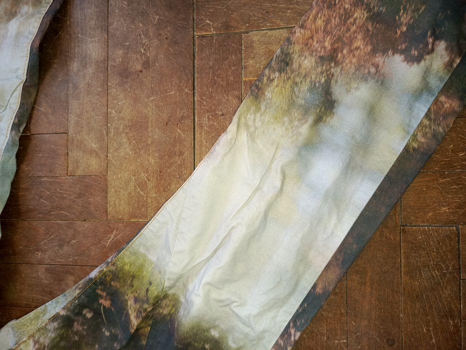 Forest print 3d zwężane las nadruk