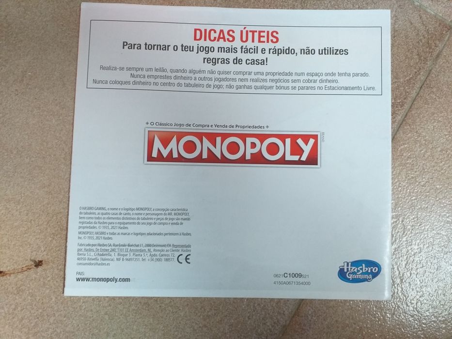 Monopoly novo a venda