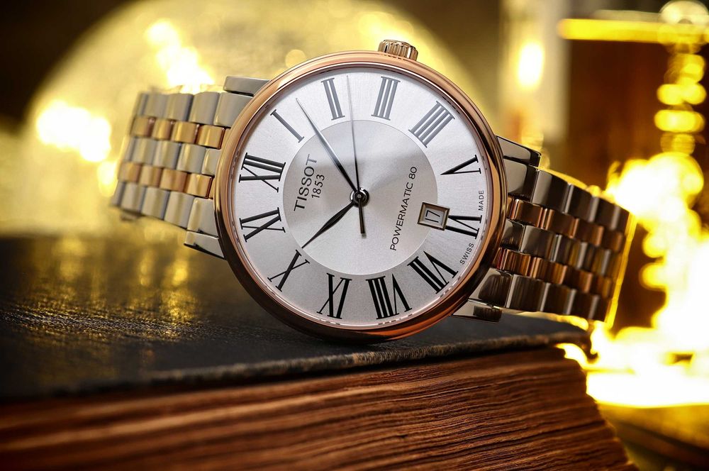 Tissot Carson Premium Powermatic 80 T122.407.22.033.00 Zegarek Męski Elegancki