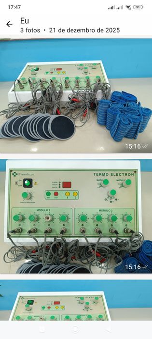 Aparelho de eletroestimulaçao