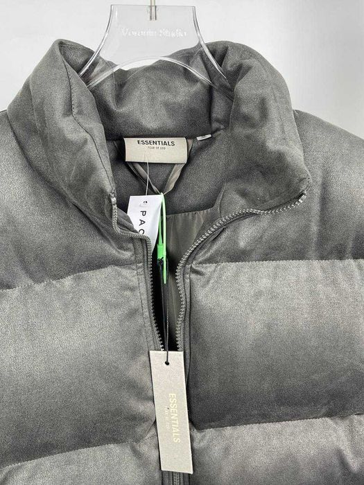 Fear Of God "Essentials" Пуховик Теплая Зимняя Куртка FOG — zdjęcie 4