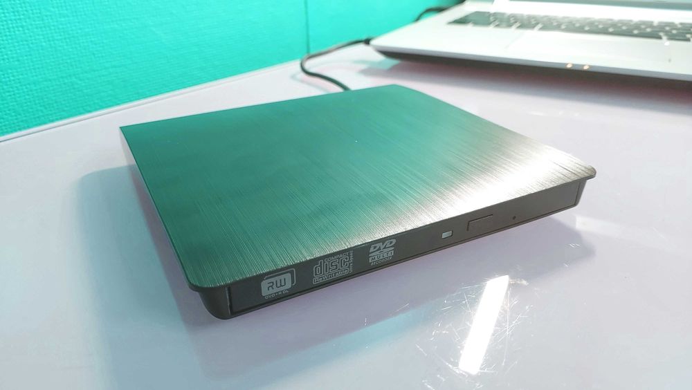 Panasonic DVD-RW zewnętrzny napęd nagrywarka przenośna USB