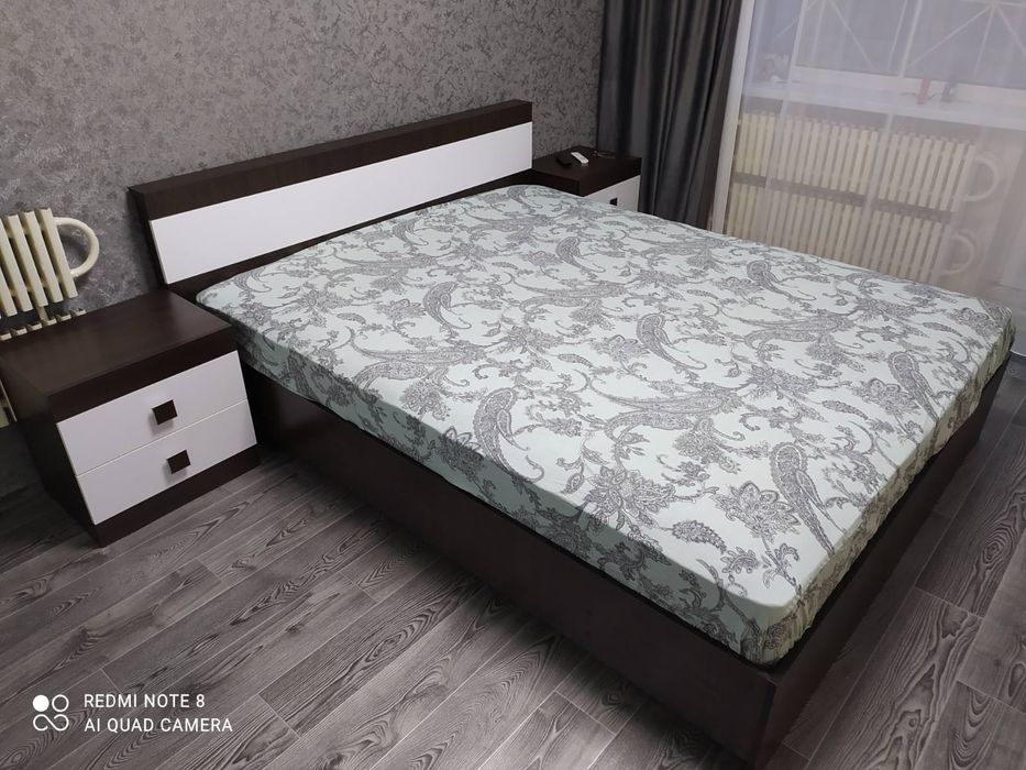 КОМПЛЕКТ Двуспальная кровать с матрасом 160х200. Соната. Днепр