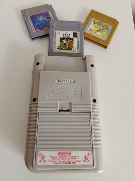 Gameboy com jogos