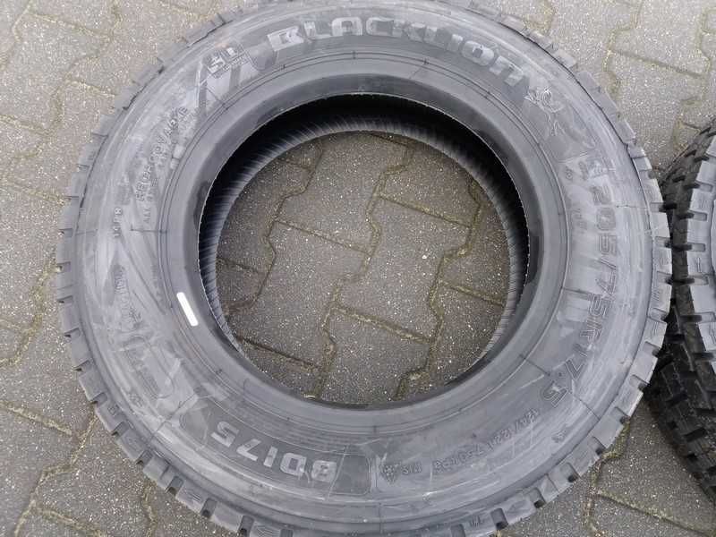 205/75R17,5 BLACKLION BD175 NOWE Opony Napędowe Montaż Gratis C.Brutto