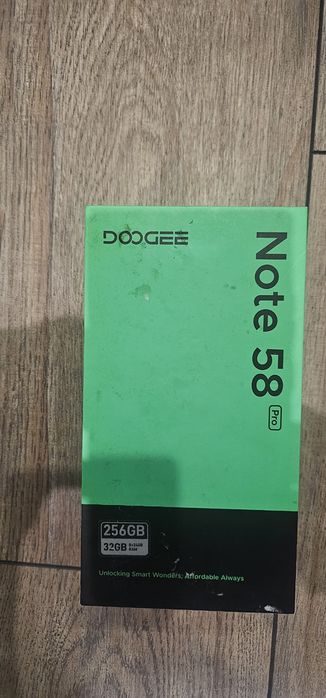 DOOGEE Note 58 Pro 8/256GB АКБ 6250 mAh Android 15