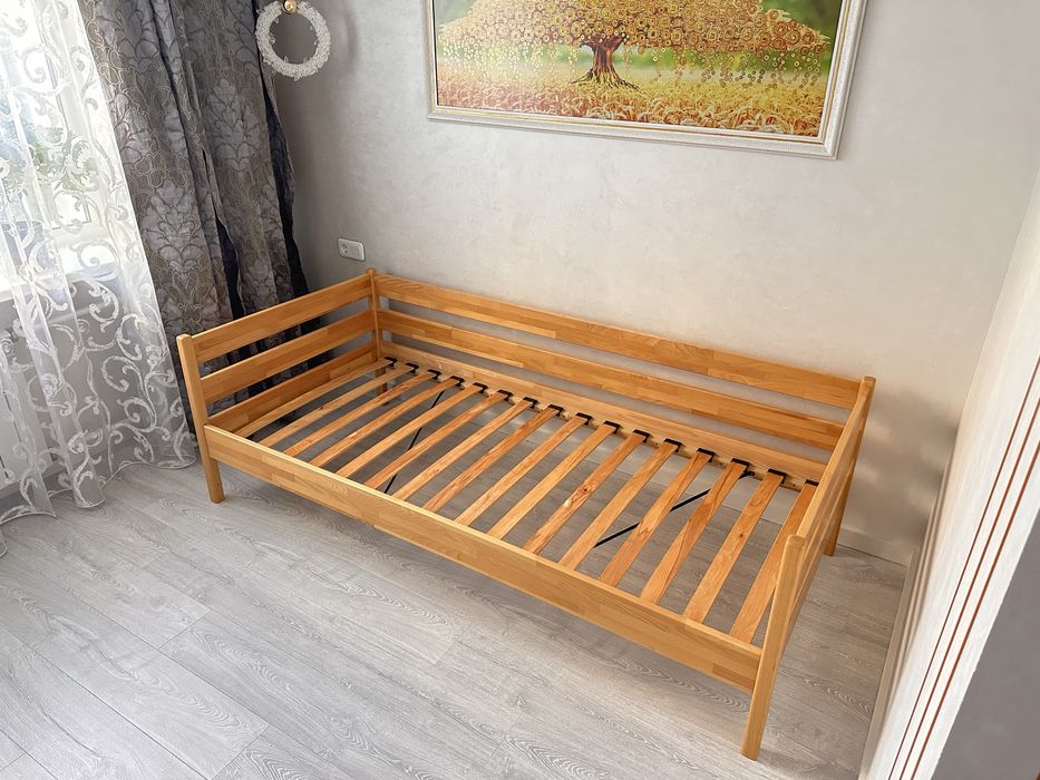 Ліжко натур світлий бук, нове, 2000х90, оригінал