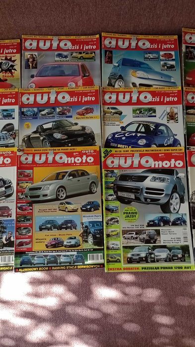Auto dziś i jutro, Auto moto archiwalne numery
