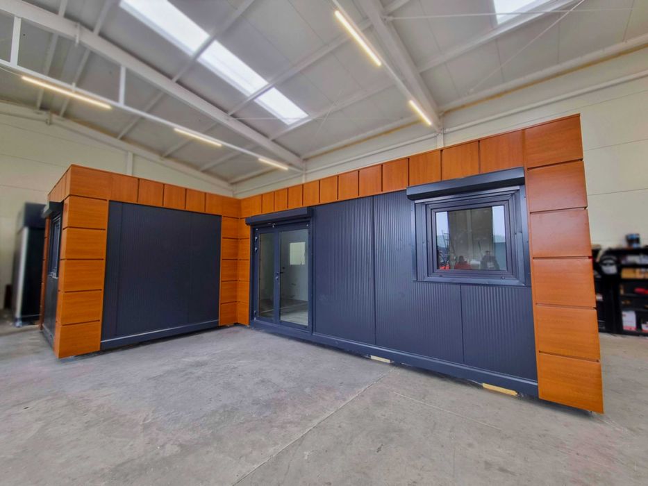 Pawilon kontener handlowy usługowy biurowy gabinet salon PIR100