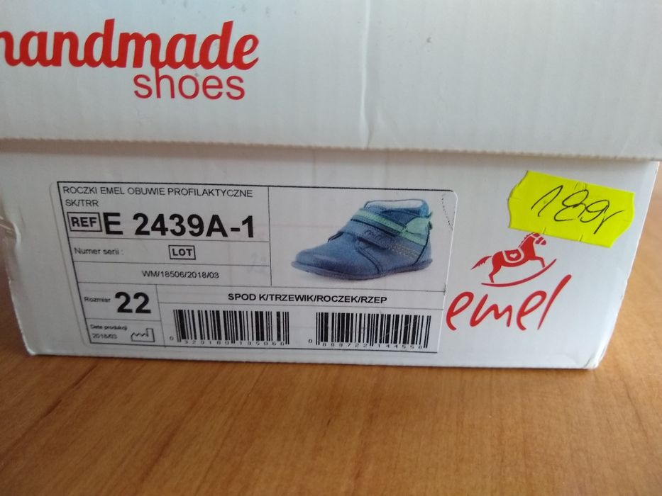 Buty Emell 22 niebieskie