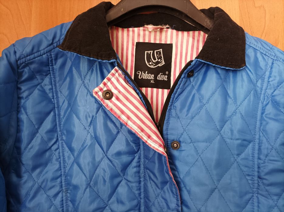 Niebieska kurteczka jesienna xl  habrowy