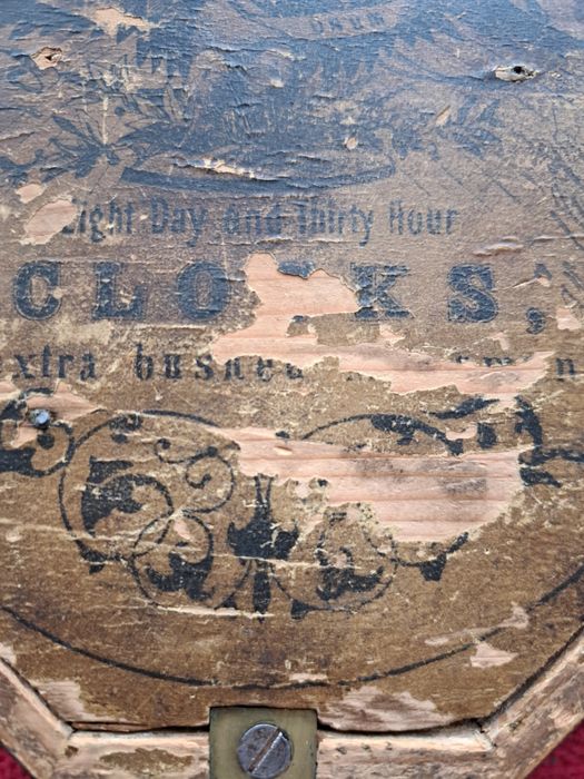 Mały Stary zegar ścienny