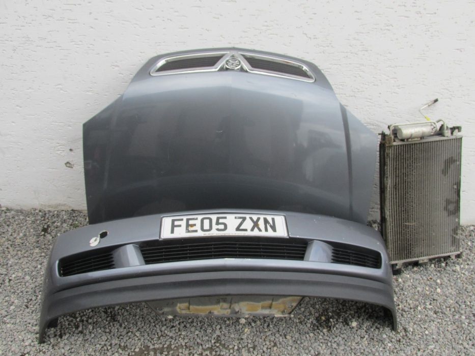Zderzak przedni maska opel vectra c