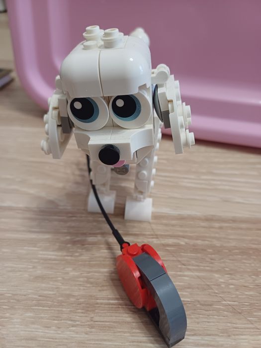Lego creator zestaw klocków piesek Lego 3w1 urocze psy, pieski, króliczek