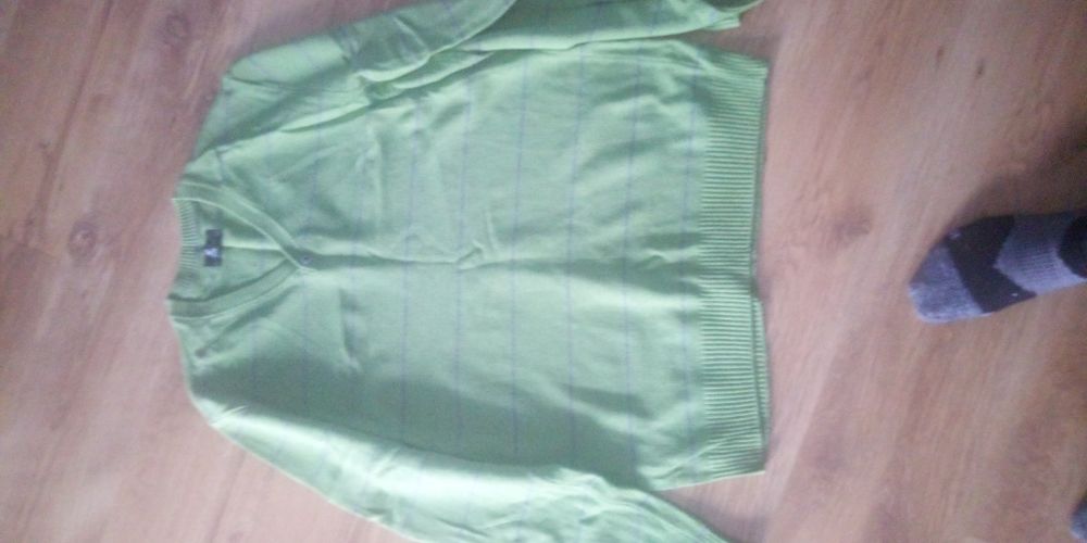 Sweter męski w paski