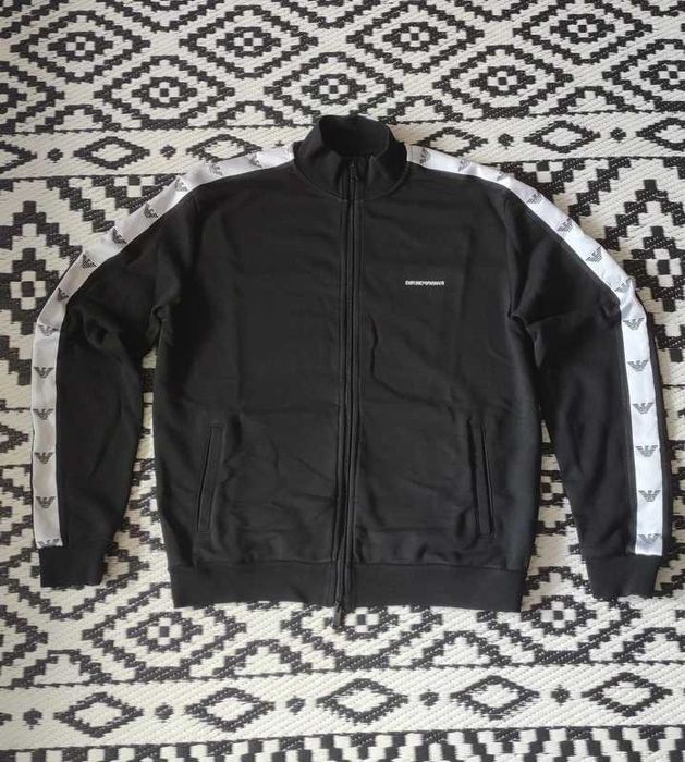 Emporio Armani Underwear bluza black Zip hoodie
