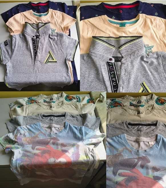 PAKA ubrań chłopiec 128/134