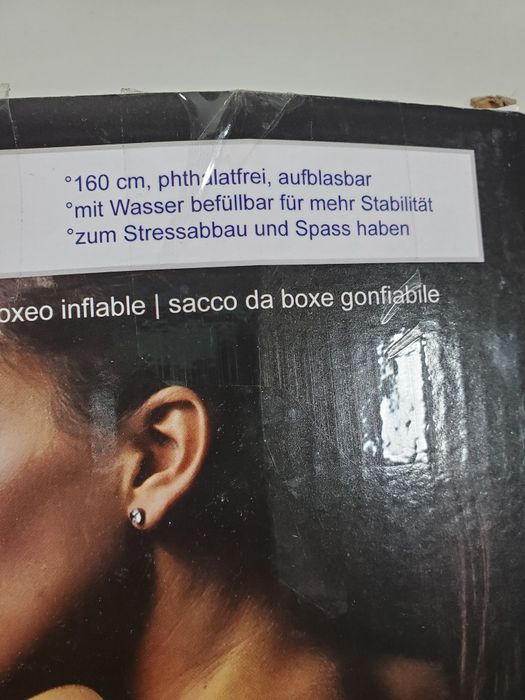 Worek bokserski pompowany dla dzieci