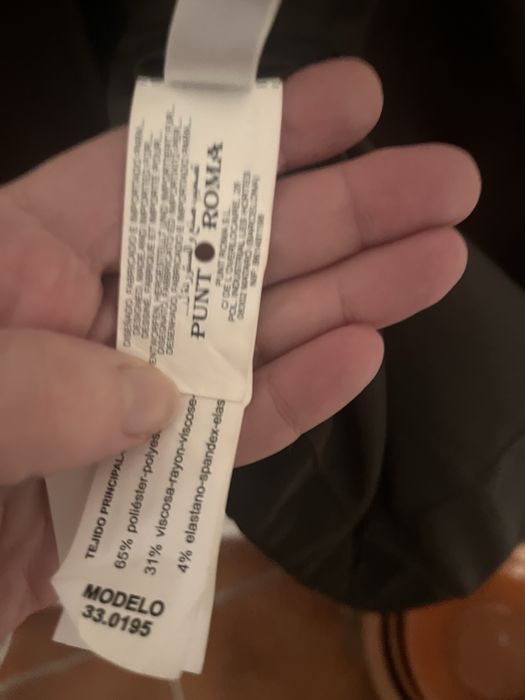 Casaco castanho da Punt Roma