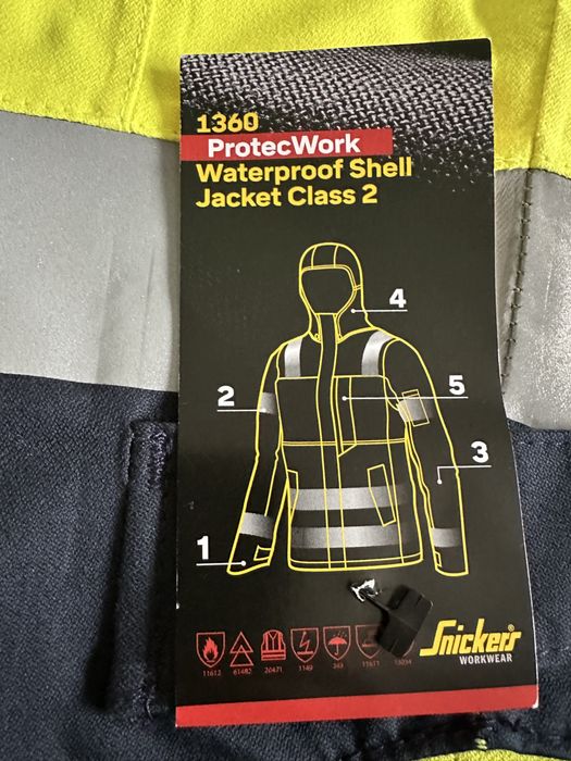 Zestaw Hi-End Snickers ProtecWork  rozm 52 L spodnie 6365 kurtka 1360