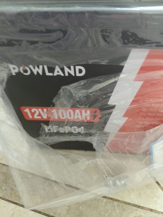 Акумулятори PoWLand LiFePO4 12V 100Ah