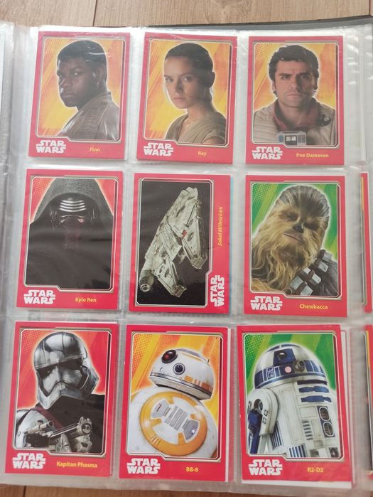 Star Wars album z kartami
