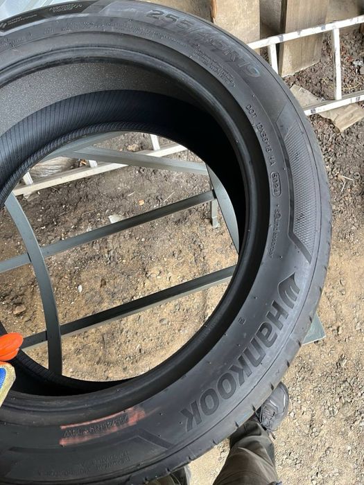 Шины БУ 255 45 R 19 HANKOOK s1evo3 EV T2 Лето Комплект резина