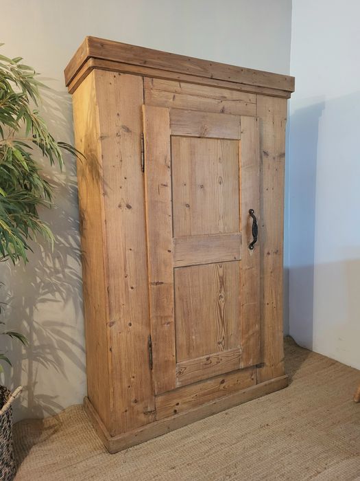 armario, roupeiro, antigo, enorme, casquinha, rustico