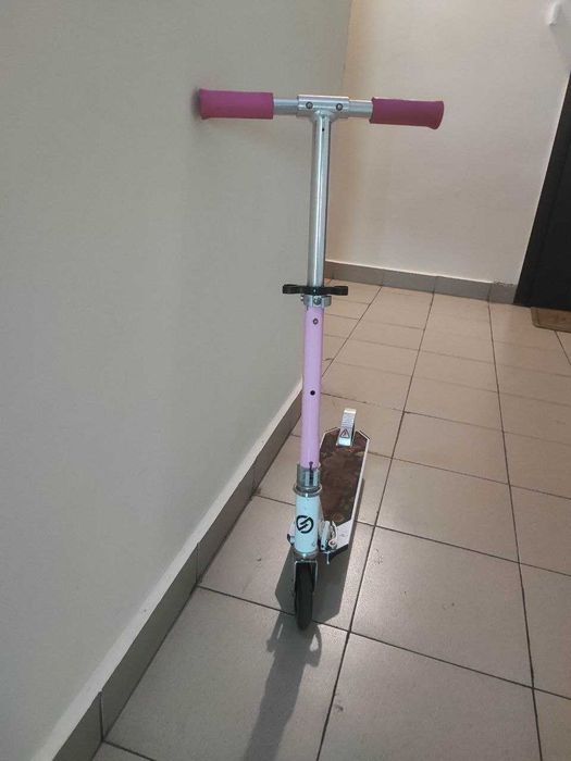 Продам дитячий самокат OXELO (6 - 9 років) MID 1 Рожевий ORIGINAL б/у