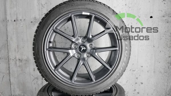 4 Jantes 18 Aero Tesla Model 3 Originais 5x114.3