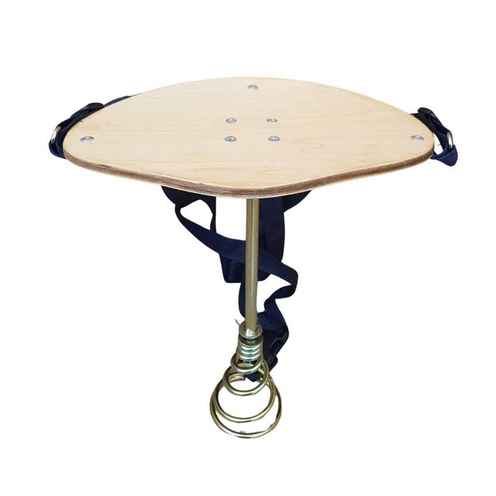 Siodeło Krzesło dojarza, regulowane pasy Kerbl, stołek do dojenia krów