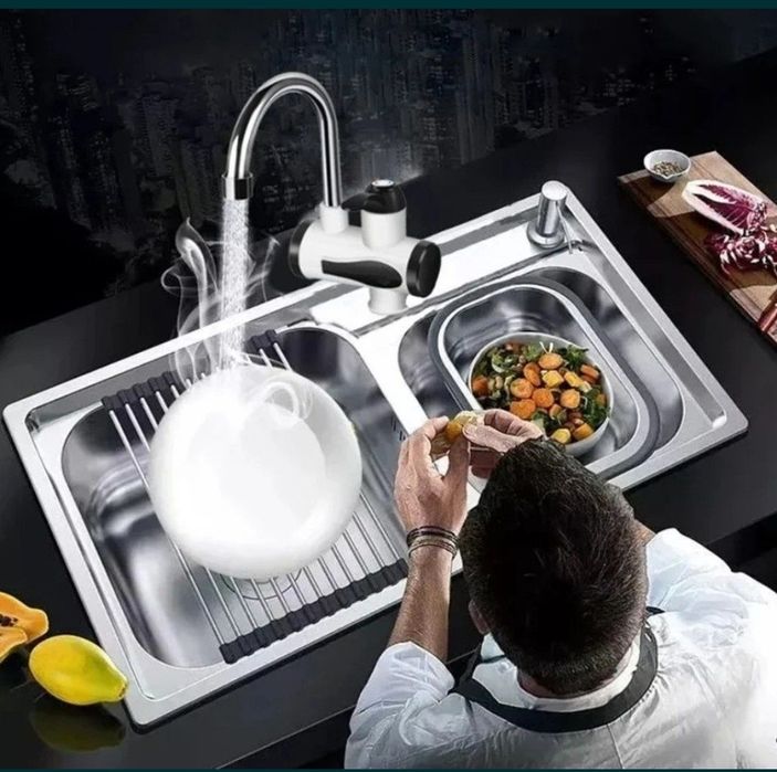 Torneira elétrica com chuveiro