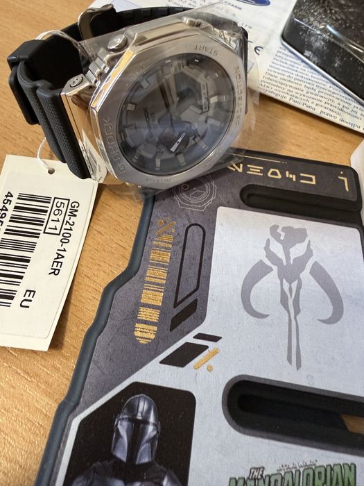Nowy paragon gwarancja Casio GM 2100 Mandalorian