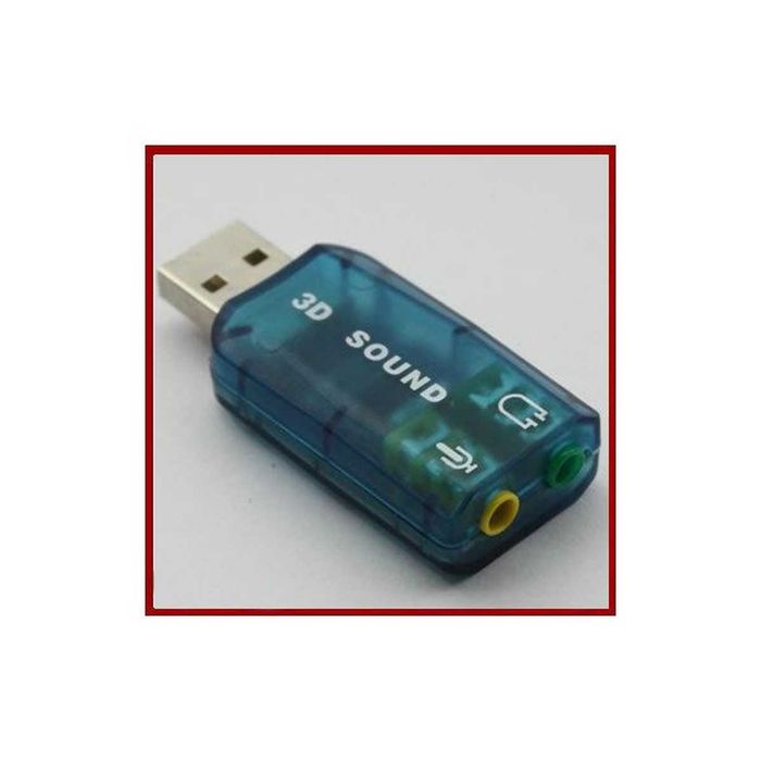 Placa de som USB