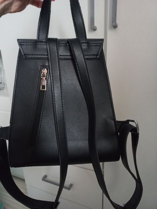 Plecak ekoskora czarny