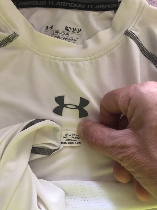 Компрессионный, термо лонгслив Under Armour