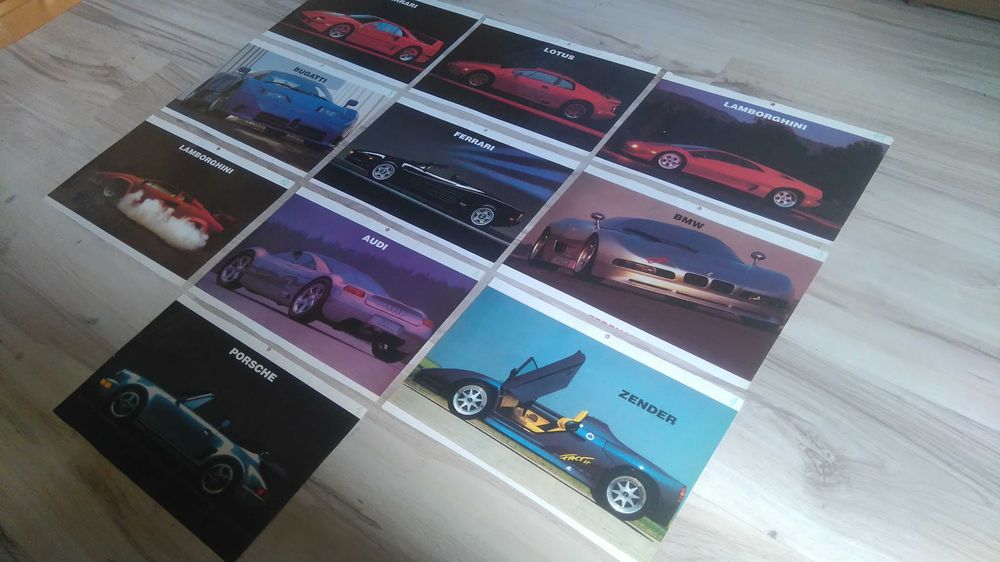 Plakat AUDI AVUS - Plakaty SuperSamochodów z lat 90