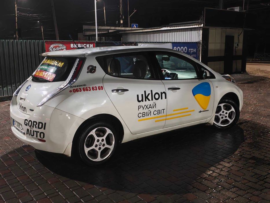 Оренда авто робота таксі Уклон Болт Хмельницький автопарк GORDI AUTO