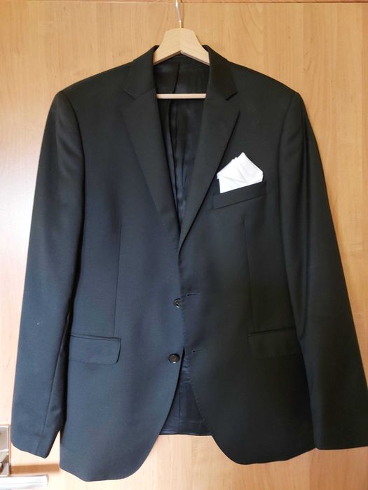 Garnitur LANCERTO Slim 182/108 czarny
