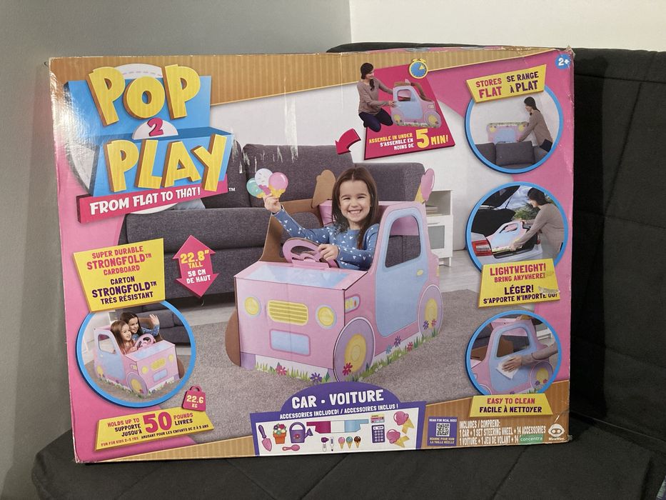 Pop2Play Carro Rosa da Concentra novo