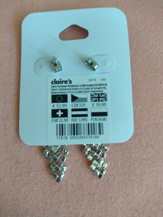 Kolczyki i bransoletka