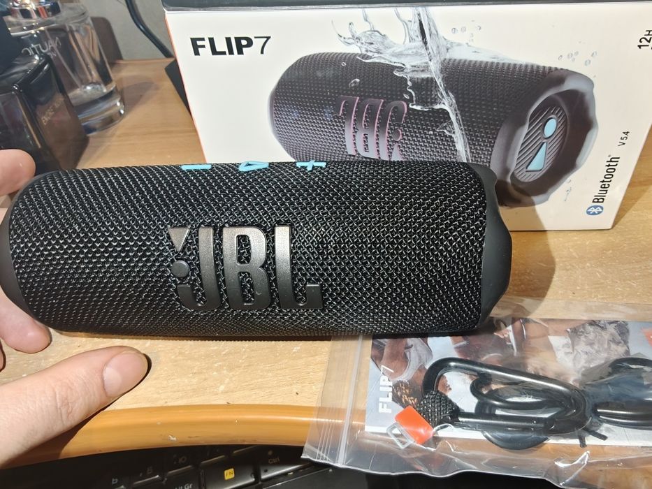 Портативна акустика / колонка Jbl Flip 7 Black, Purple