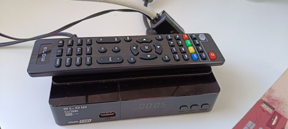 Dekoder DVBT2 HEVC H. 265 Blow 4525FHD